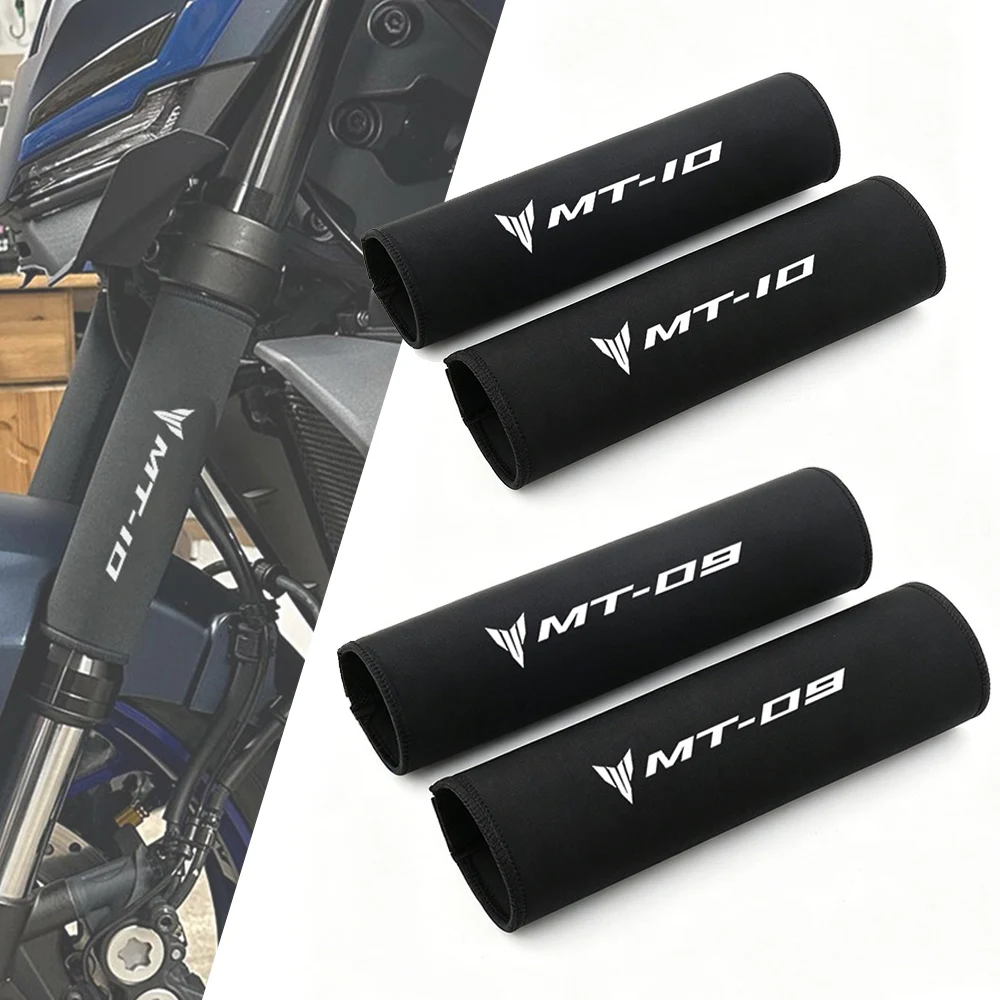 Für Yamaha MT03 MT09 MT10 MT125 Motorrad Vordergabel-Abdeckung Stoßdämpfer Dekorative Hülse Teile 1 Set MT 03 09 10 125
