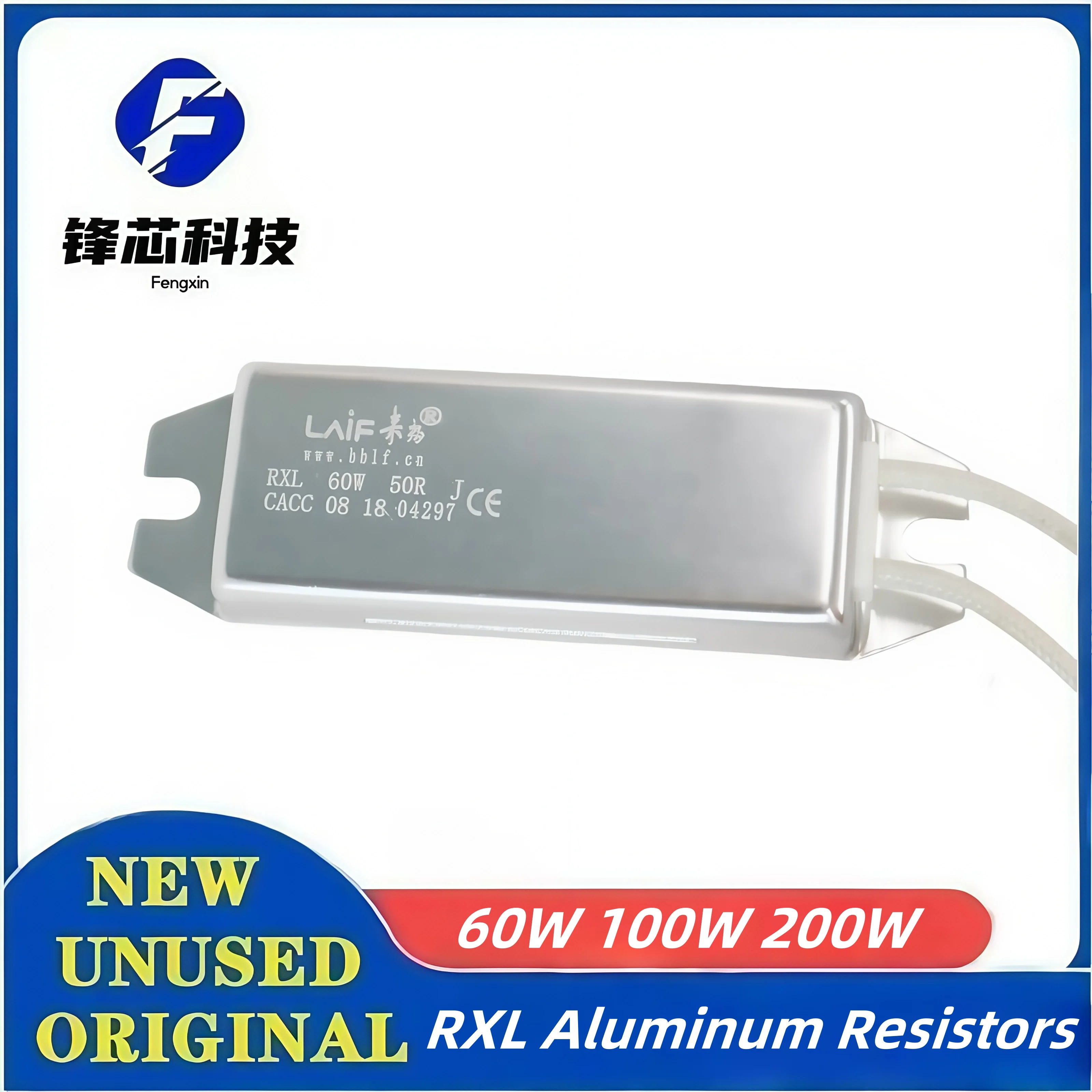 

RXL Marine Aluminum Shell Resistor Rifle 60W 100W 200W 3R 5R 8R 10R 12R 15R 20R 30R 40R 50R 60R 100R 120R 150R 200R RJ Ohm