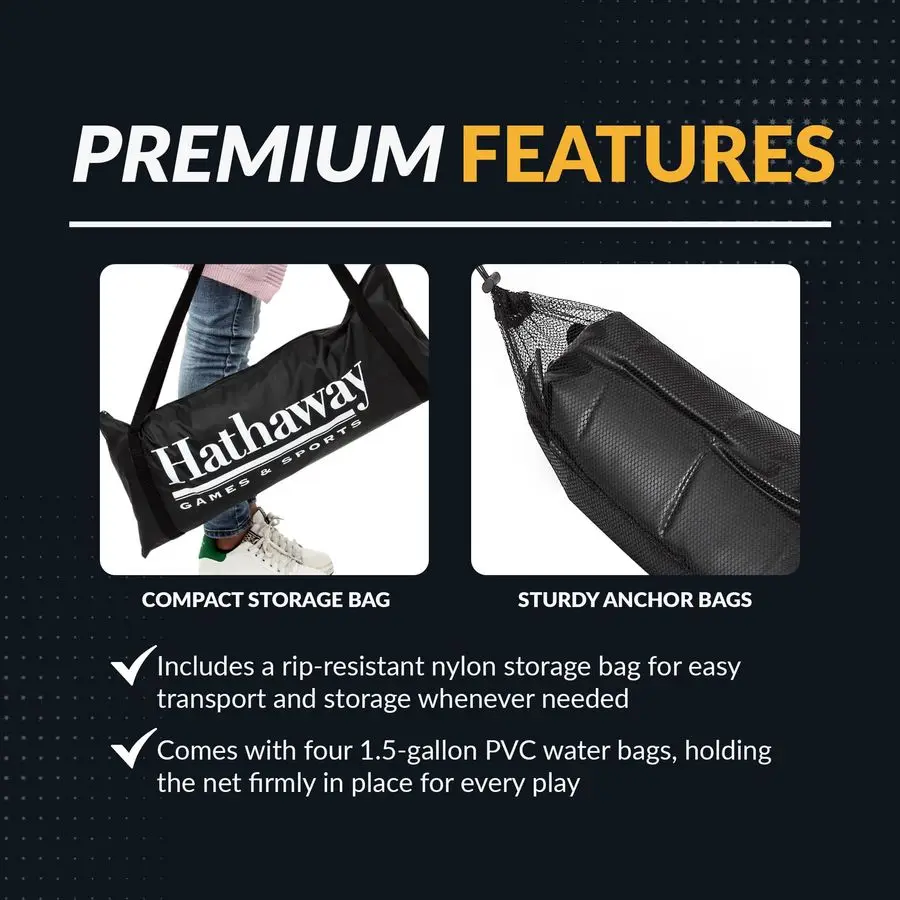 Sistema di ritorno per basket con rimbalzo per esercitazioni di tiro Rete in poliestere resistente, design esterno resistente allo sbiadimento, Ancho ricaricabile