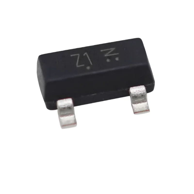 100 قطعة سطح جبل الجهد استقرار الترانزستور BZX84C4V7 4.7 فولت طباعة الشاشة: Z1 Z1w SOT-23