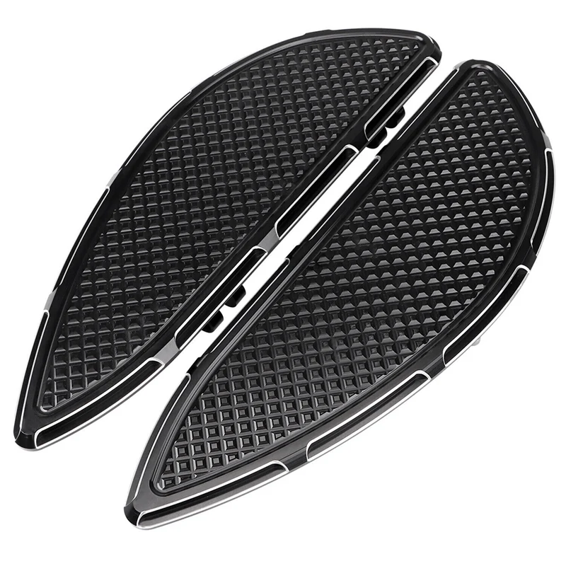 

Driver Stretched Floorboards Foot Boards Parts Accessories Fit For Electra Glide Dyna FLD