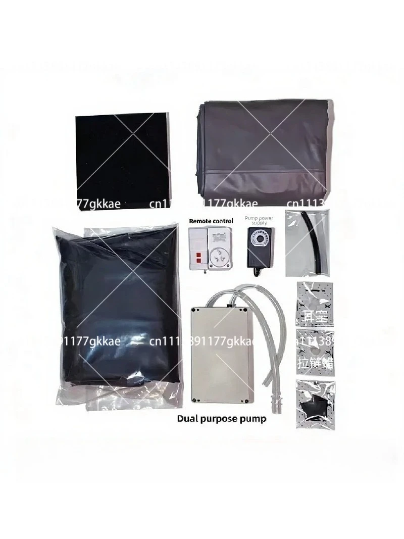 Full Coverage 0.4mm Latex Vacuum Bed Inflatable Mattress with Customizable Design