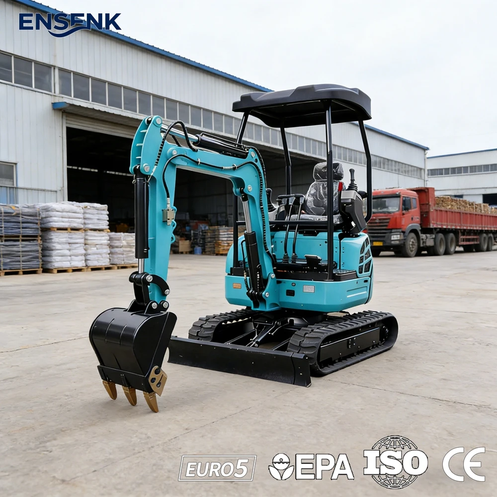 

Мини-экскаватор 0.8 т, 1.7 т, 2.5 т, 1.8 т с дизельным двигателем Kubota, сертифицированный CE (Европа), для строительных работ, инструменты для копания