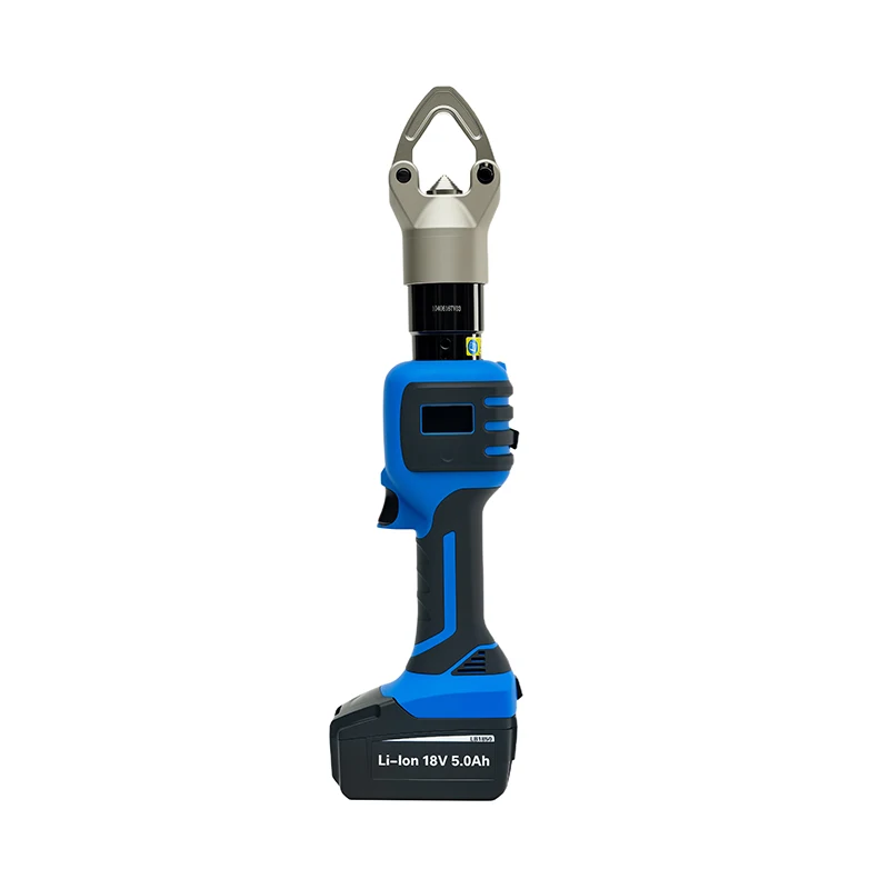 B50P-60D Smart 6T Battery Hydraulic Crimper 10-240mm² Die-Free Cordless Cable Lug Crimping Tool Pliers