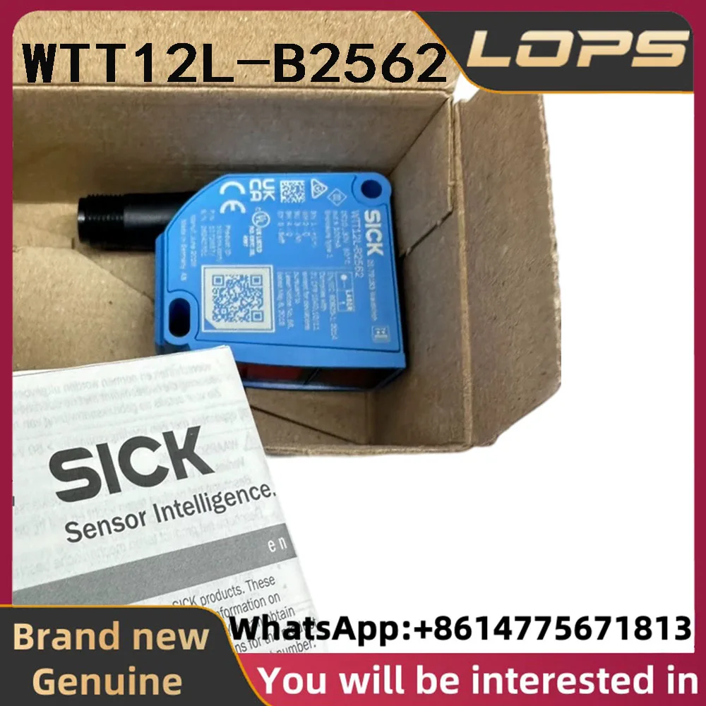 WTT12L-B2562 Brand new original SICK Laser sensor order number 1072637,  welcome to consult