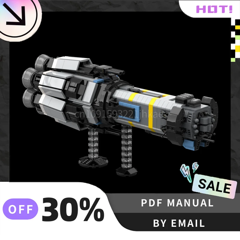 [1261PCS] Angepasst MOC Vereinten Nationen Dreadnought Kreative Bausteine Set STEM Spielzeug Bau Modell Kit Geburtstag Geschenke