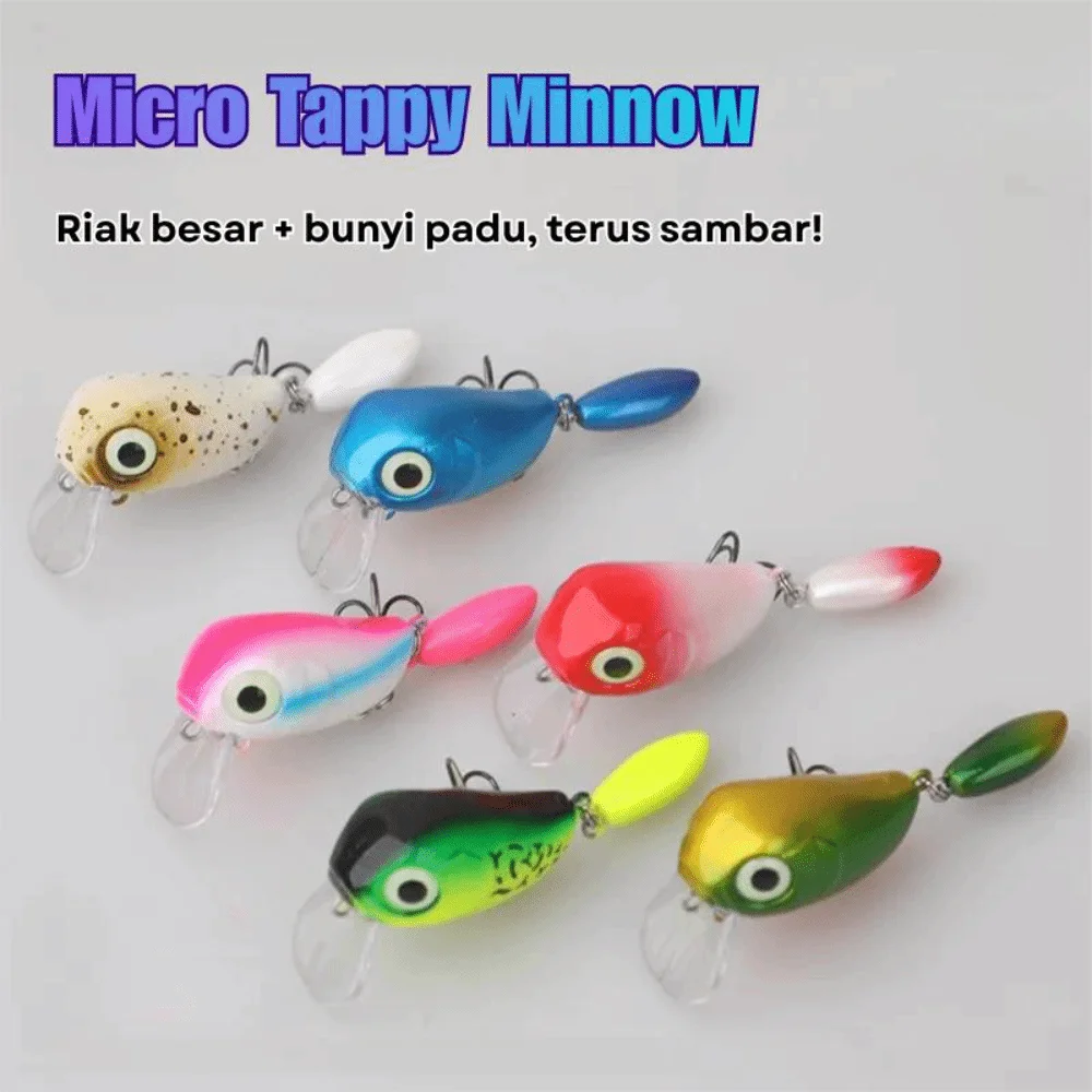 Mini Spinner señuelo brillante cuchara crankbait para pesca al aire libre - imagen 3