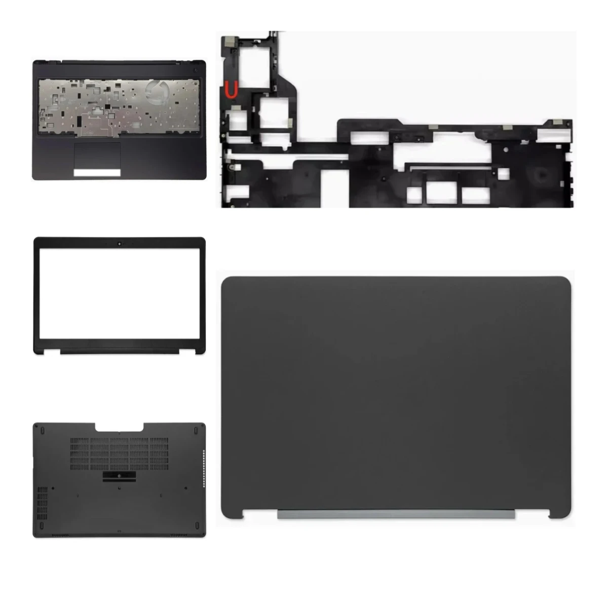 Compatible with Latitude E5580 Precision M3520 laptop LCD screen top cover screen bezel palm rest hinge cover bottom base, hinge