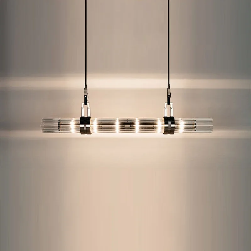 

Modern Creative Transparent Glass Suitable for Dining Living Room Bedroom Pendant Lamp Indoor Gloss Hanging Lighting Designe
