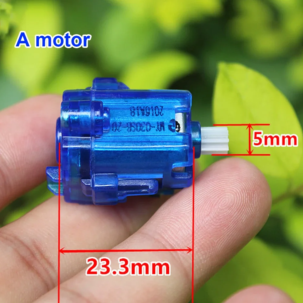 Mini Four-wheel Driver DC Motor DC 2.4V 42000RPM High Speed Speedmaster RC Car Drive Model