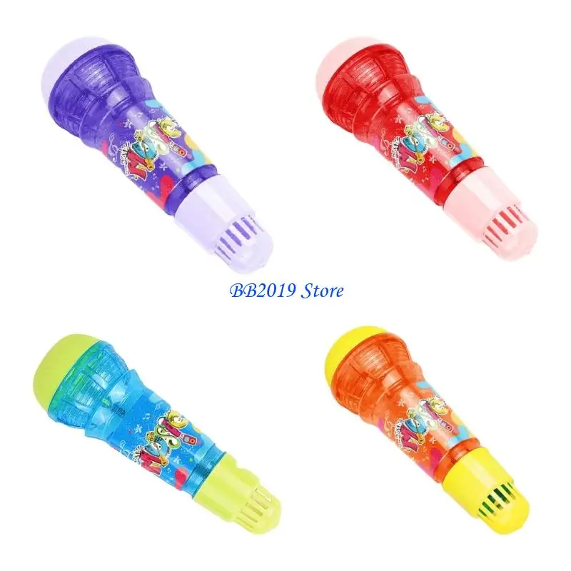 Trwały mikrofon Q0KB Echoes dla małych dzieci, idealny na rodzinne spotkania karaoke