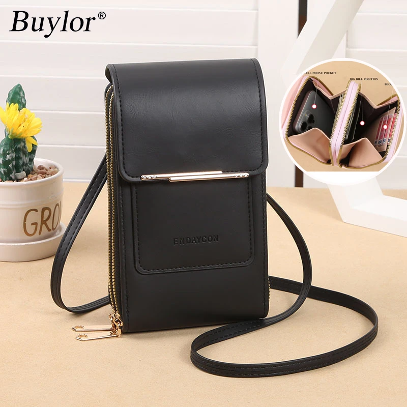 

Женская сумка через плечо, небольшой кошелек с держателем для карт, легкий, прочный для ежедневного использования, покупок, путешествий, свиданий, вечеринок