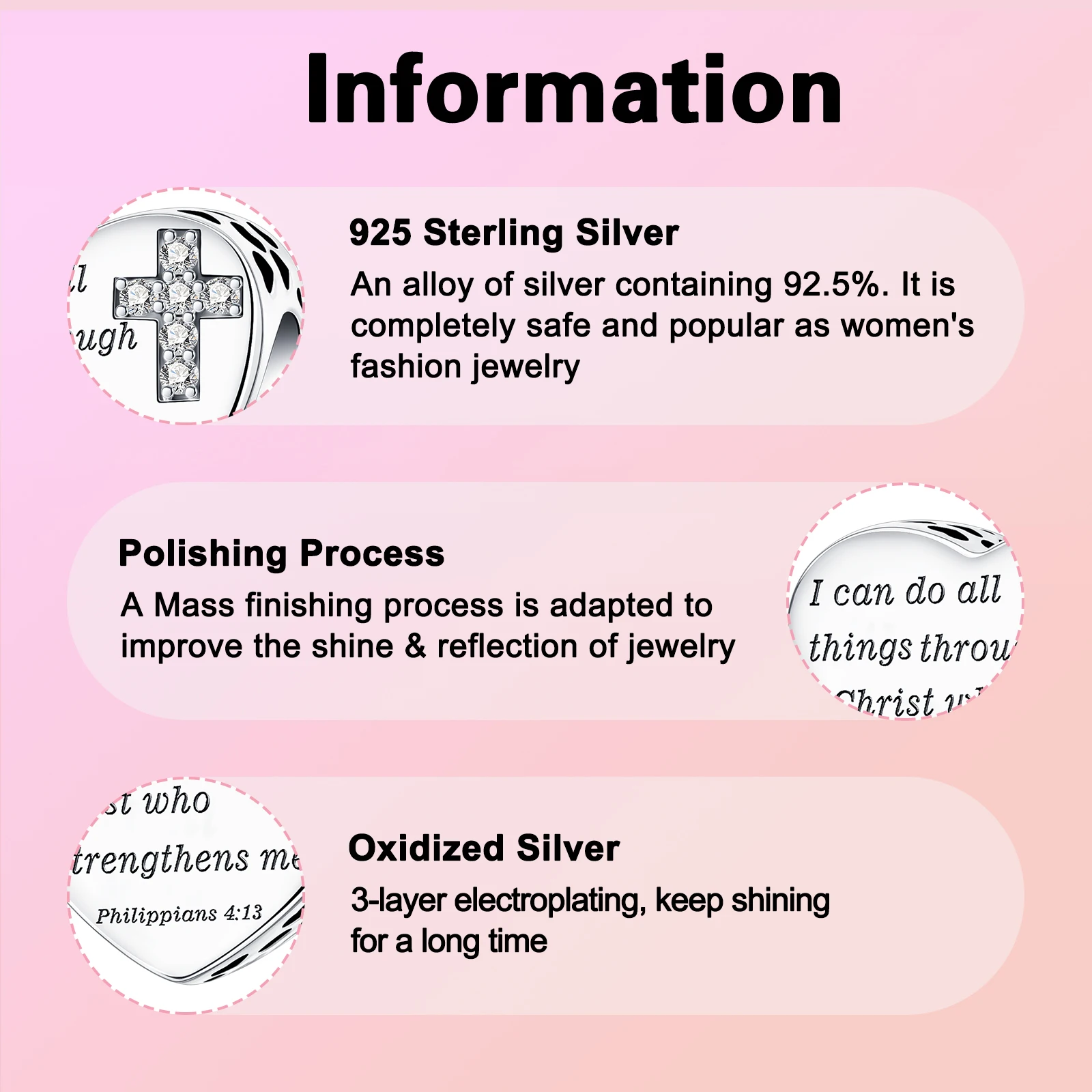 925 فضة حلية حبة قلادة للنساء ، DIY بها بنفسك مجوهرات ، الصليب قلادة ، صالح الأصلي باندورا سوار ، الحب ، بوتيك