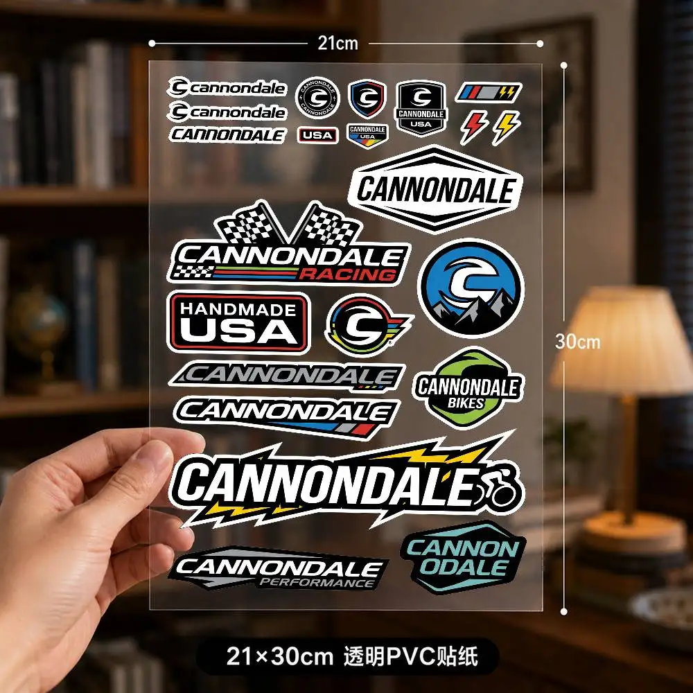 

Cannondale Stickers Moto Sticker Auto Body Bumper Windows Motorcycle Laptop Walls Vinyl Decal Car Tuning Accessories