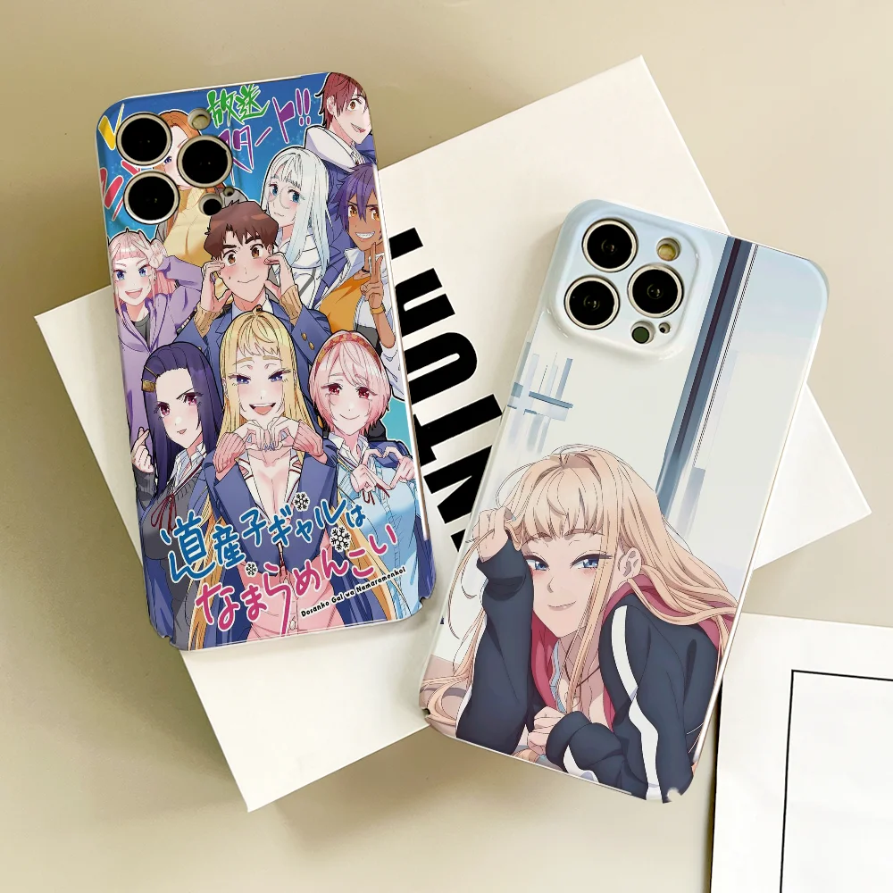¡Los Gals de Hokkaido son súper adorable! Funda de teléfono para IPhone 16 15 14 13 12 11 Plus Pro Max Mini cubiertas de película a juego con orificio preciso