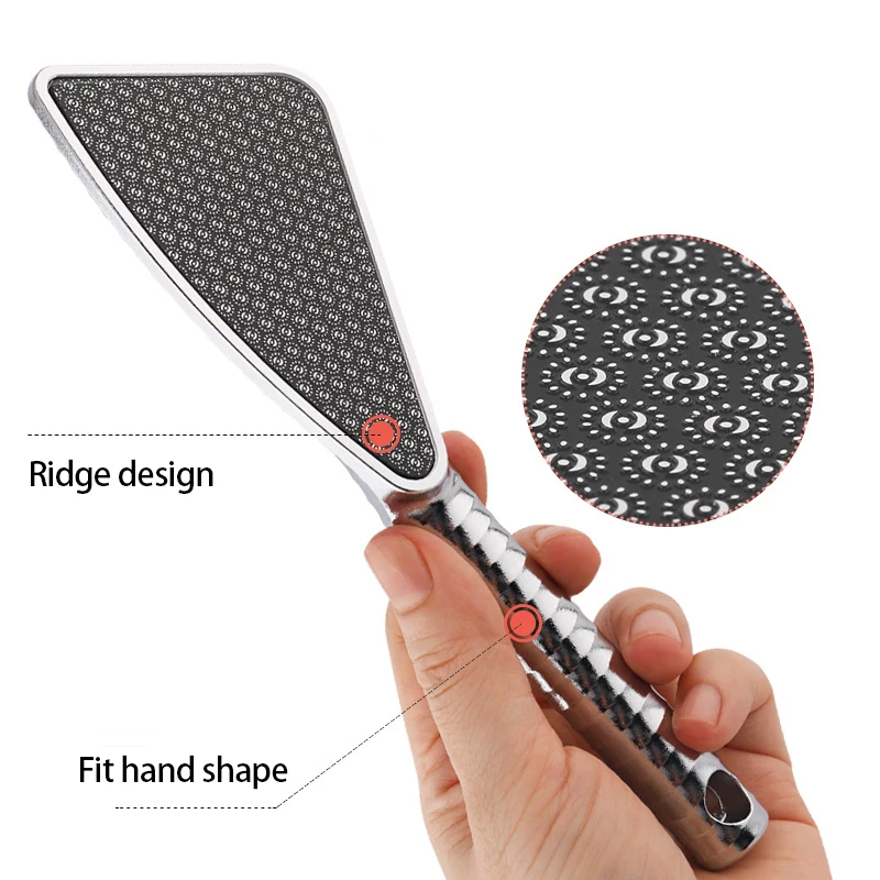 Pedra de moagem de arquivo de pé de vidro nano para remover pele morta e calosidades arquivo de pé moagem purificador pés rasp pedicure ferramenta