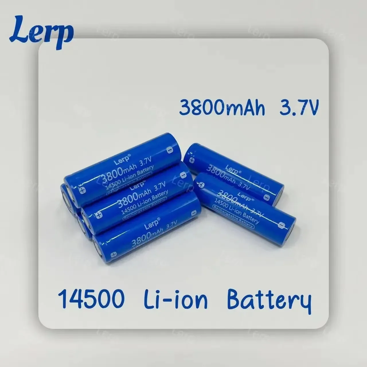 Large capacity rechargeable lithium-ion battery, 14500 V, 3.7 mAh, used for electric toothbrushes, razors, 3500