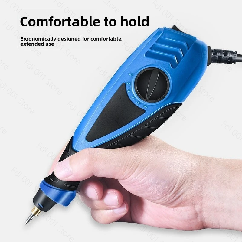 220V 25W Speed Adjustable Electric Engraving Pen Handheld Metal Lettering and Marking Machine Stone Concrete Engraving Machine