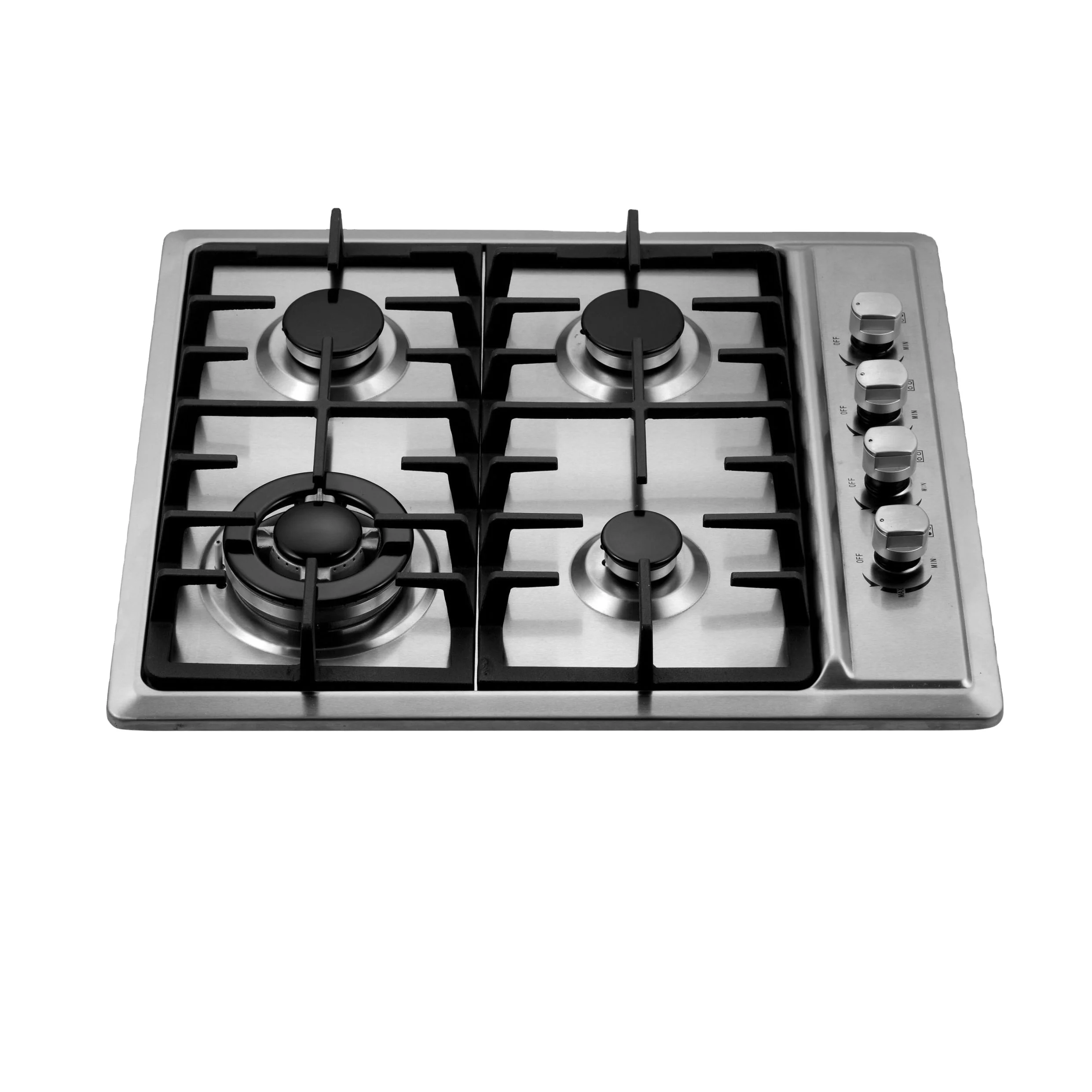 Selling Well Gas Cooker 4 burner Stainless Steel Stove Gas Cooktops Home Appliance