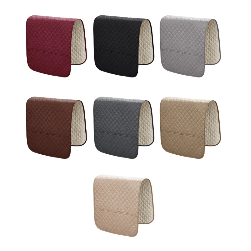 Elegant Sofa Armrest Cover Couch Arm Protectors, NonSlip Comfortable Arm Slipcover, Easily Care for Home Office Sofa