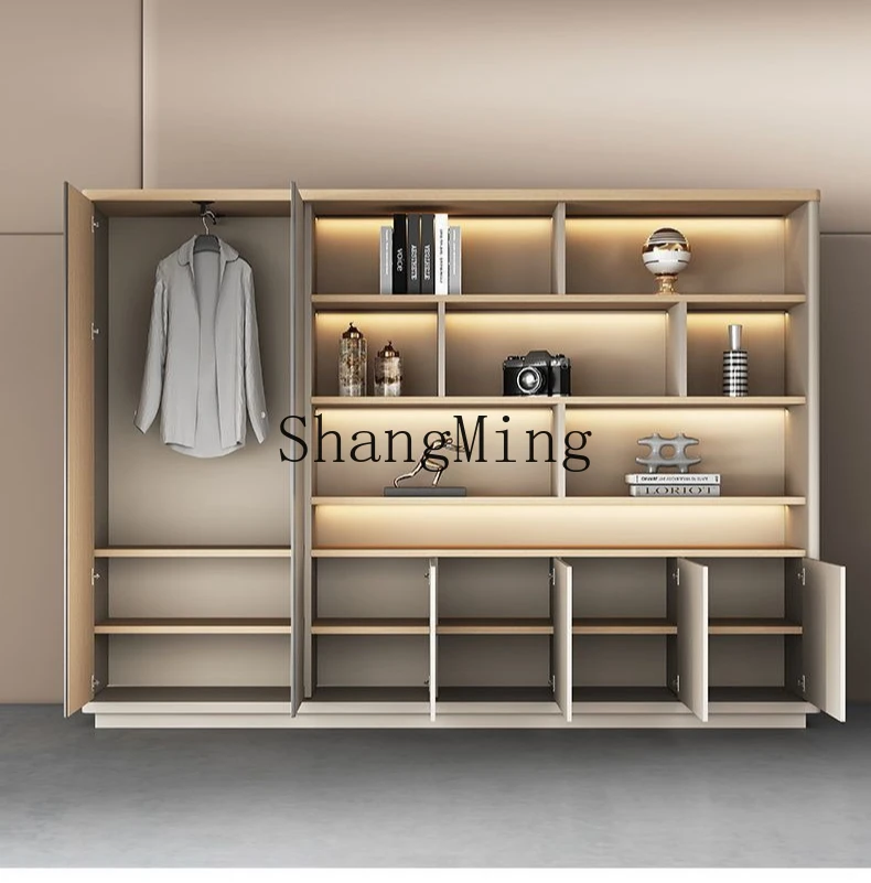 SM File Cabinet Minimalist Modern File Cabinet Office Wooden Locker