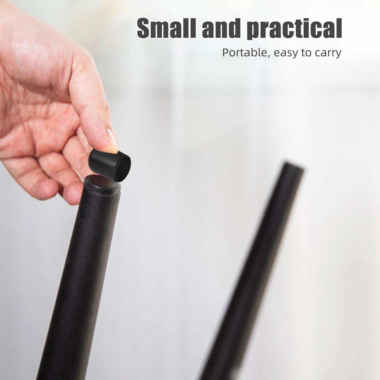 

8 pcs Chair Leg Caps Round Plastic Plugs Durable Furniture Sliders Floor Protectors Noise Reduction Table Legs Accessories