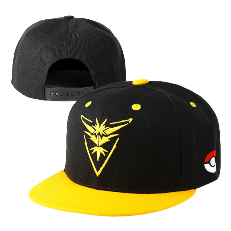 Pokemon Zapdos Articuno Men Women Baseball Caps Adjustable Casual Embroidered Anime Cotton Sun Hat Unisex Solid Color Visor Hats