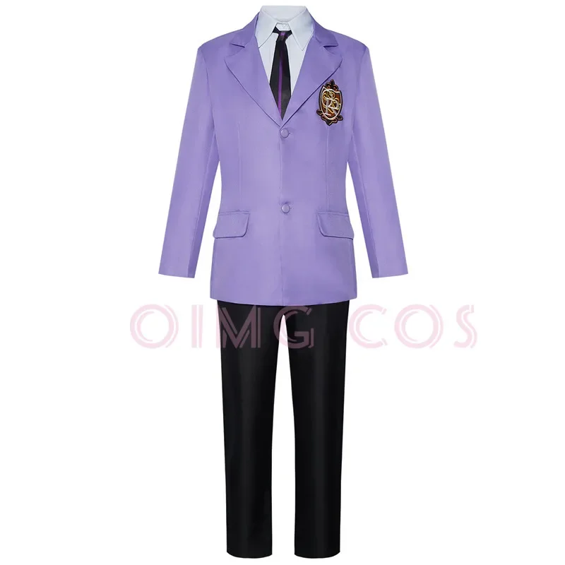 

Ouran High School Host Club Cosplay Costume Adult Carnival Uniform Anime Halloween Party Masquerade Costumes Men Game