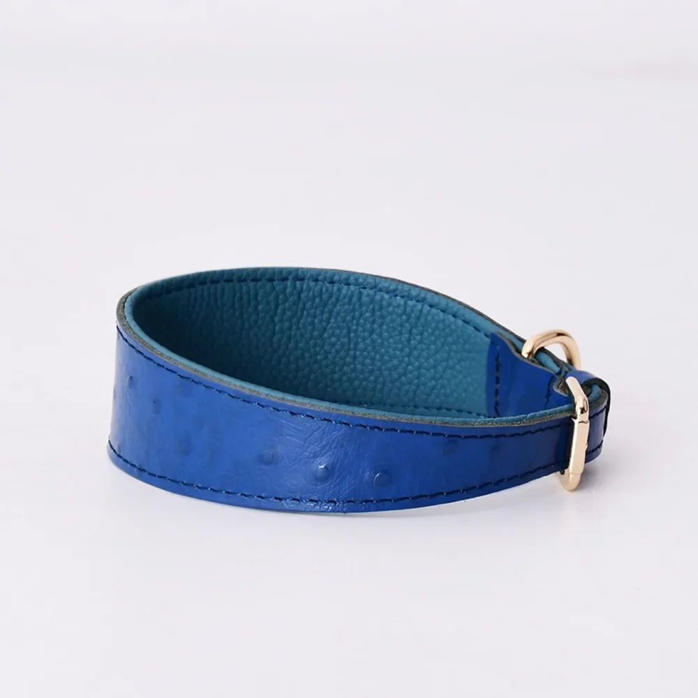 Wide Padded Leathers Dogs Collar, Puppy Collars, Comfortable Dog Accessories