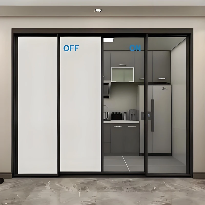 

Умная стеклянная пленка Expert PDLC для перегородки домашнего офиса - самоклеящаяся современный дизайн с непрозрачной поверхностью