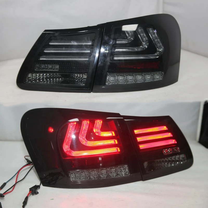 For Lexus GS300 GS350 GS430 GS450 Back Rear Lamp 2006-2011 Year Taillights Smoke Black