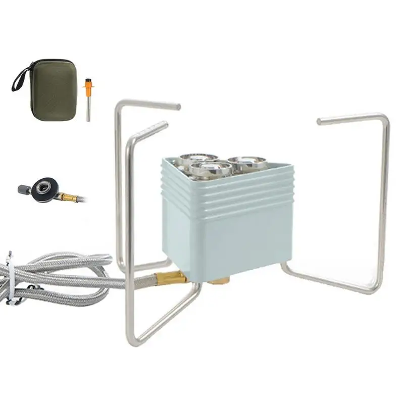 

Portable Camp Stove Small Cooking Burner Backpacking Portable Camping Stove Lightweight Outdoor Gear Wind Resistant Cook Heater