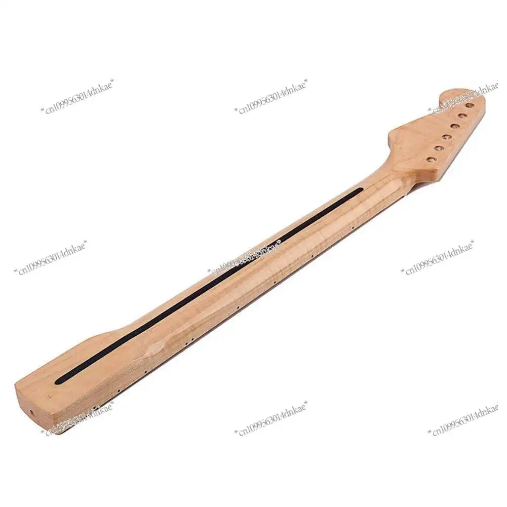 

Electric Guitar Neck Handle 22 Frets Maple Fretboard for ST Strat with Midline - Guitar Parts And Accessories