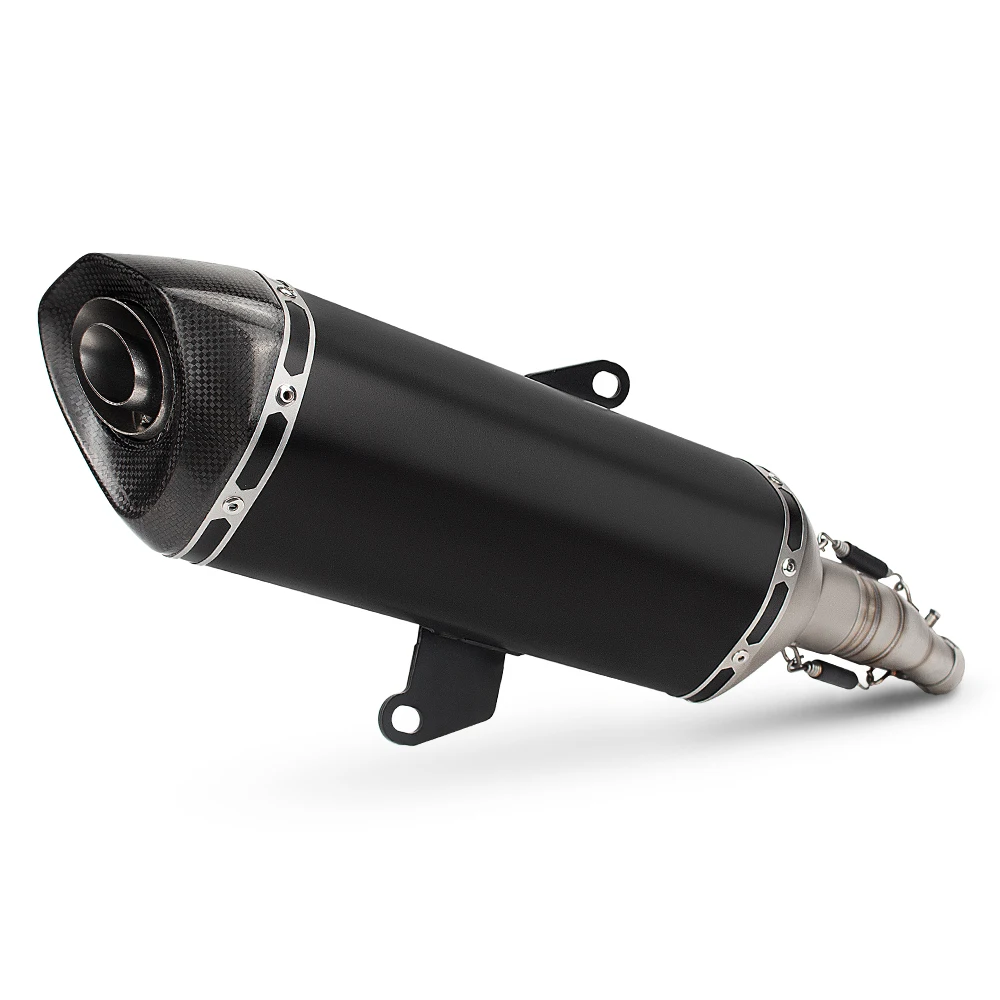 

Slip on Line for Honda 350 NSS350 Forza NSS 350 2021-2024 Motorcycle Exhaust 470mm Carbon Tip Muffler with DB Killer Escape
