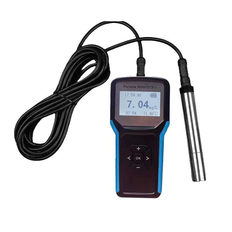 High Accuracy DO Meter Portable Dissolved Oxygen Meter 0-20mg/l Display DO And Temperature