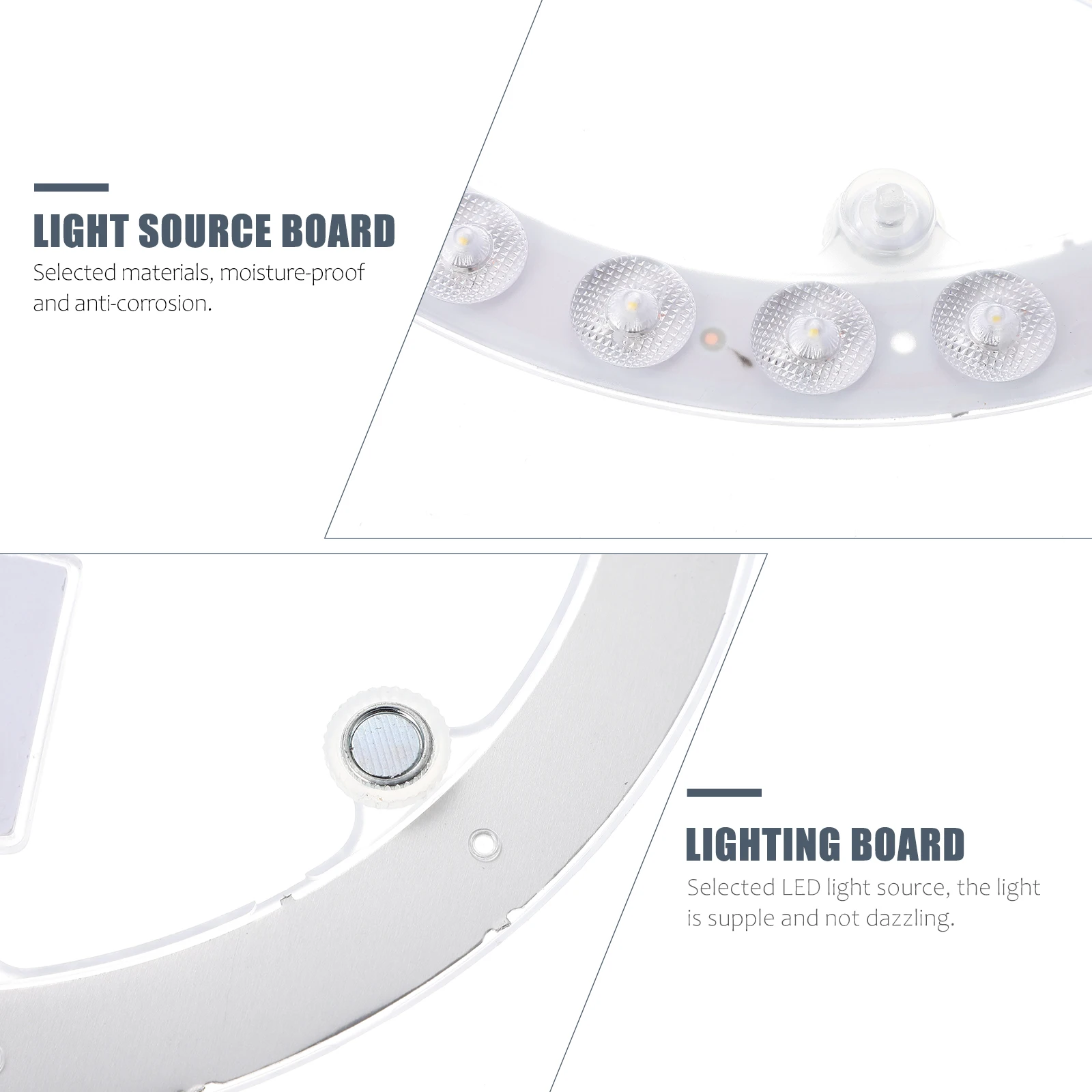 

Led Ceiling Light Source Board Panel Module For Lighting Transformation Durable Moisture Proof Lamp Board Accessory For