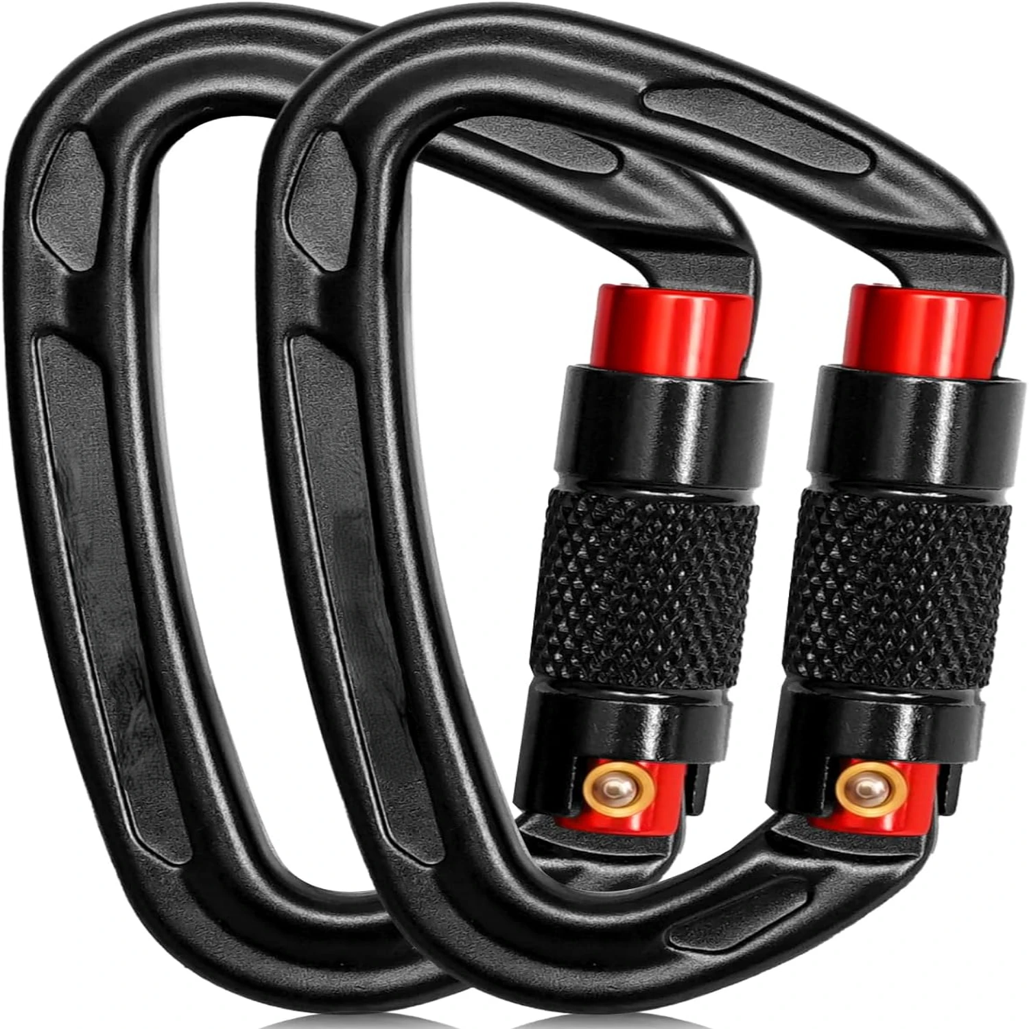 

High-Quality Premium Heavy Duty Locking Carabiner Clips for Outdoor Activities - Rugged Clips with Impressive Weight Capacity -