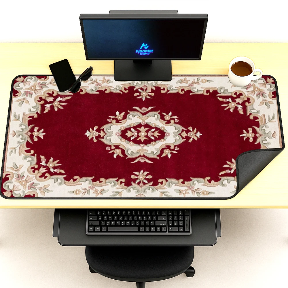 Gaming Accessories Very - Podkładka na biurko z motywem kwiatowym,