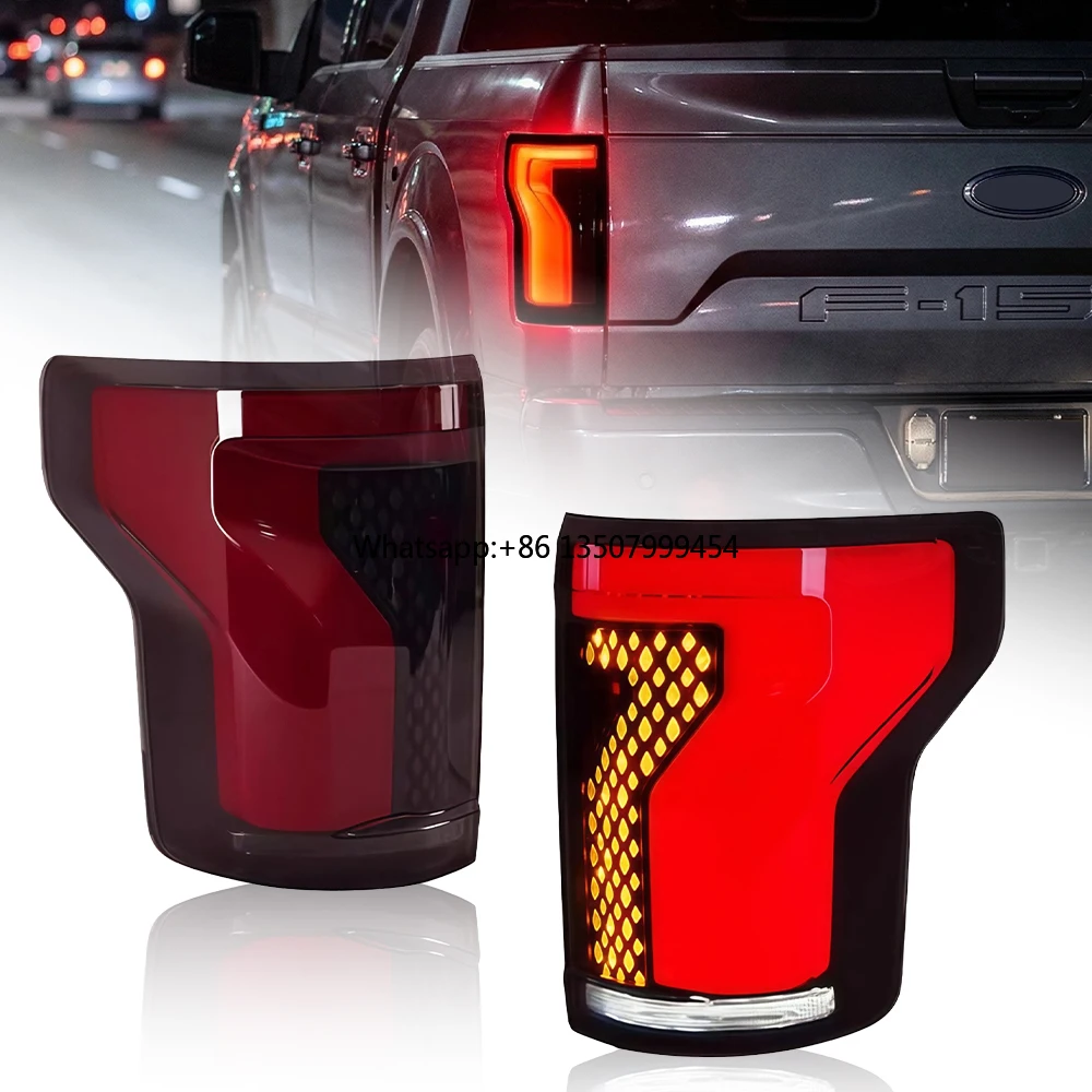 

Factory Direct LED Tail Lights for F-150 2015 2016 2017 2018 2019 2020 Left and Right Pair Plug & Play