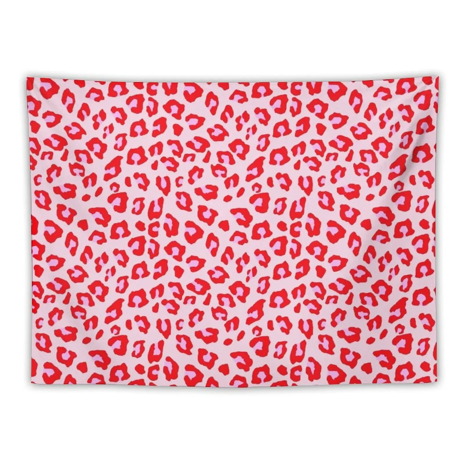

Leopard Print - Red And Pink Original Tapestry Decoration For Bedroom Decoration For Rooms Tapestry
