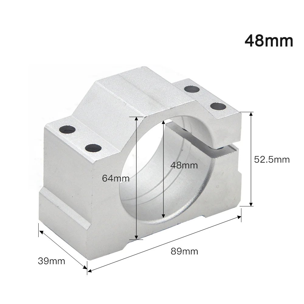 Engraving Machine Accessories 48mm Diameter Spindle Motor Holding 50mm Fixture 52  Spindle Fixing  48/50/52/54/56mm