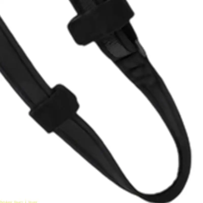 A0KA Fishing Rod Binding Strap Rod Belt With Adjustable Length And Reinforced Seam