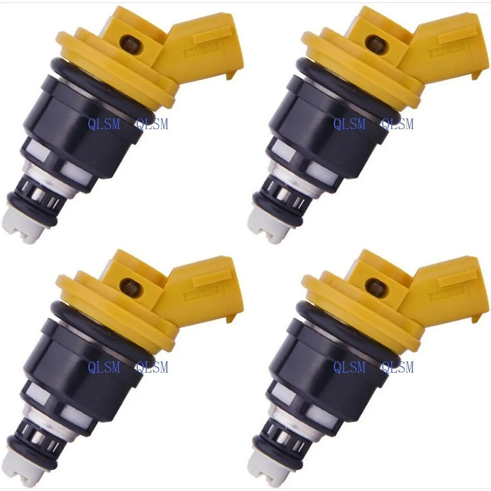 4X 16600-AA170 FJ942 16600AA170 Auto Fuel Injectors Set Replacement For Subaru Impreza WRX STI Forester Legacy 2.5L Turbo Parts