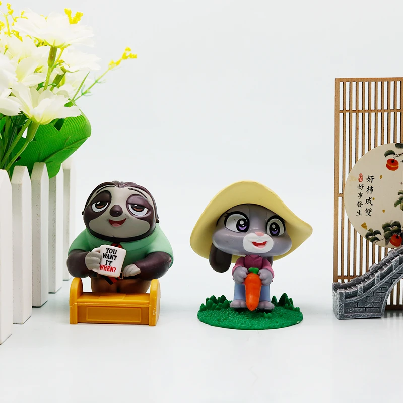 2026 ديزني الأصلي Zootopia صندوق أعمى لطيف نيك جودي عمل الشكل صندوق غامض شخصيات كرتونية الكرتون جمع لعبة مجسمة