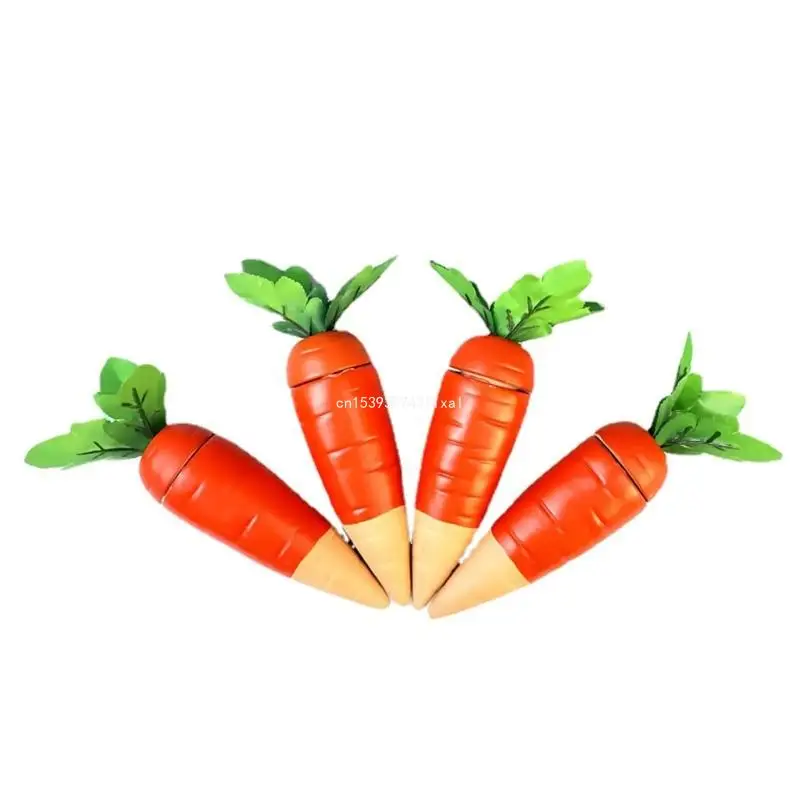 

4pcs Easter Carrot Self Watering Stakes Tool Terracotta Waterer for Indoor Plant