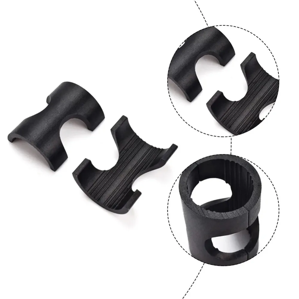 With A Diameter 25.4 Becomes 31.8 Variable Diameter Tube Aluminum Alloy Black Handlebar Shim Adapter Stem Reducer