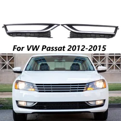Car Front Left Right Bumper Fog Light Lamp Chrome Grill For VW Passat 2012 2013 2014 2015 561853665A 561853666A US Version