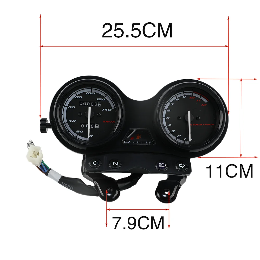 For Yamaha YBR125 2005-2009 Speedometer Dashboard Gauge