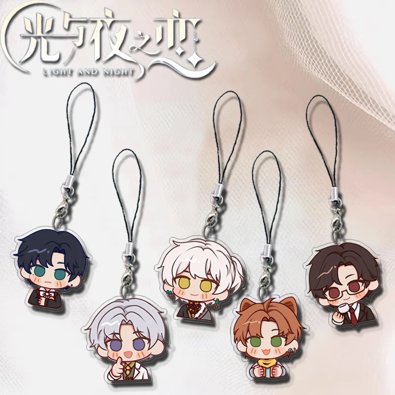 

Брелок с подвеской в виде звеньев ариэн, Эвана, Джесси Osborn, Чарли, милый акриловый брелок