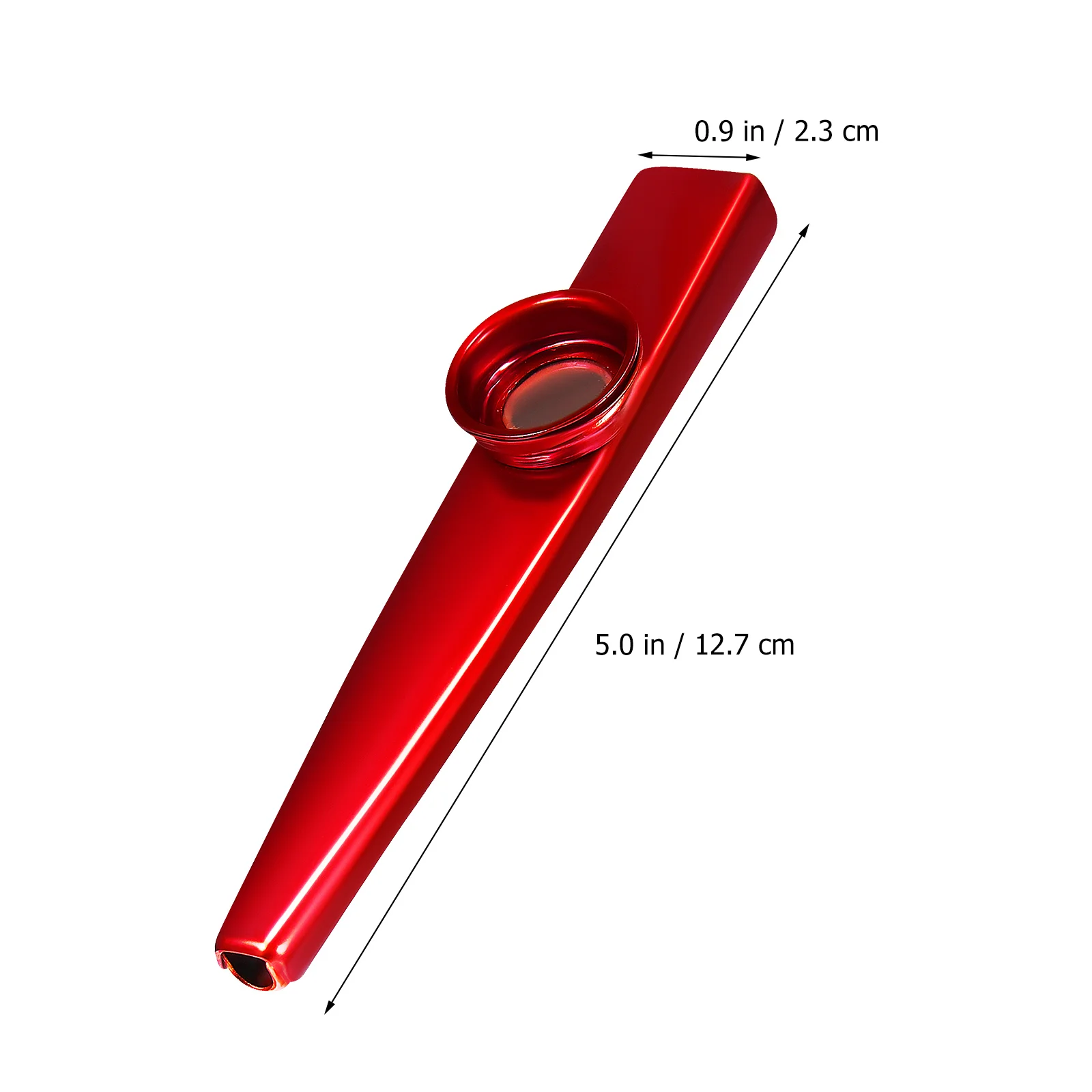 Petit Kazoo en Métal Musical pour Adulte, Entraînement de la Bouche pour Maire, Nik, Enfant, 6 Pièces